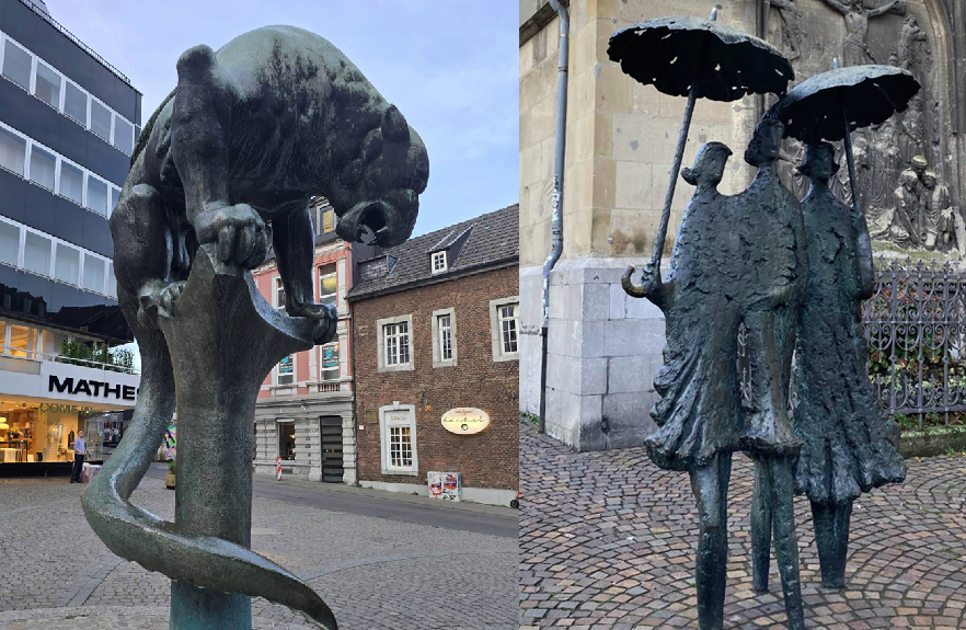 Sculptures from aachen